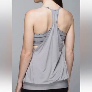 lululemon athletica Gray Tank Top